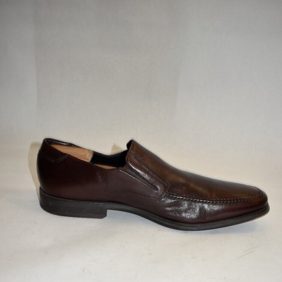 New! Magnanni Madrid Loafer Napa Brown Size 14 M US 16923 DD288